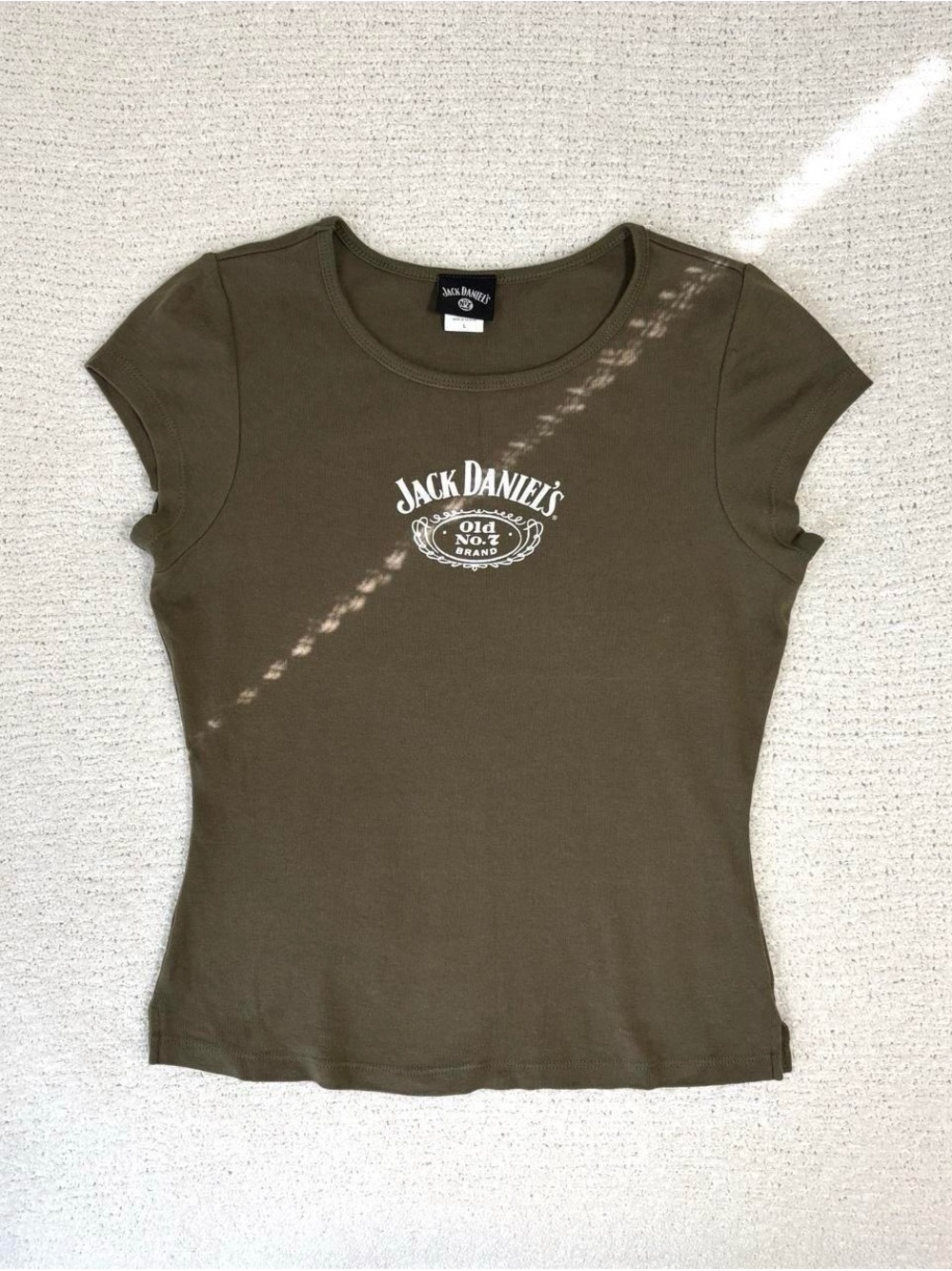 Y2K Jack Daniel’s graphic baby tee